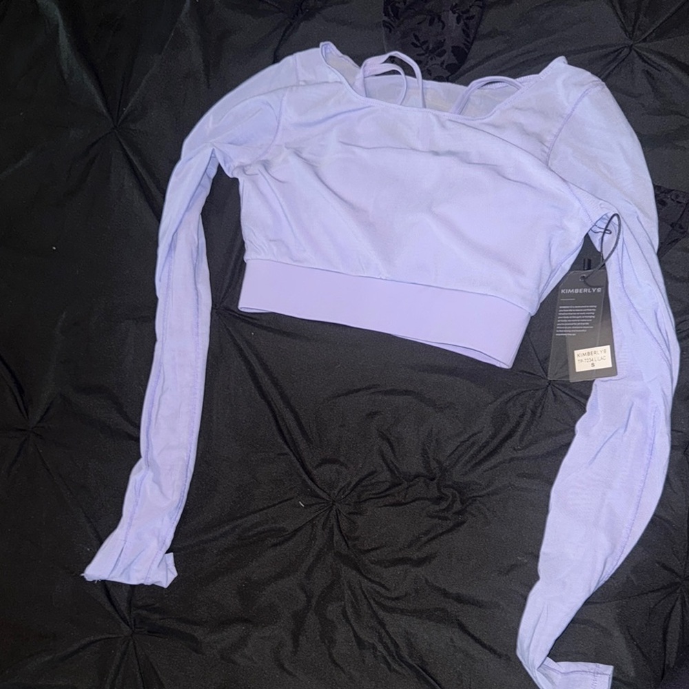 Women's Lavender Long Sleeve Top NWT